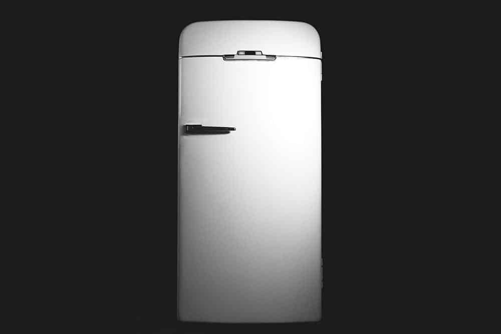 Photo of an Old Refrigerator that Consumes a Lot of Power