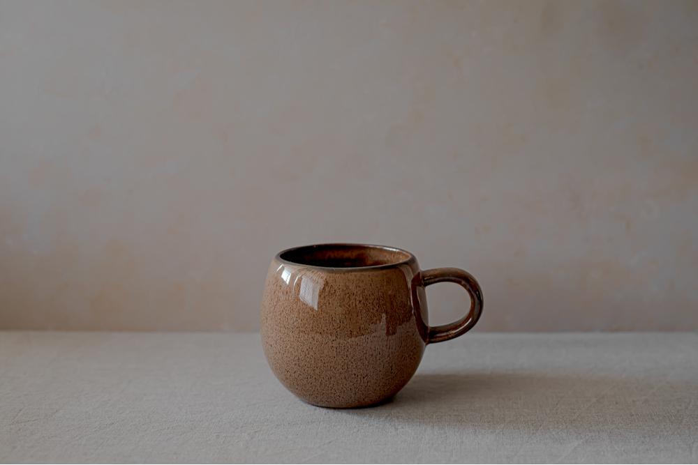 Photo of an oven safe stoneware coffee mug