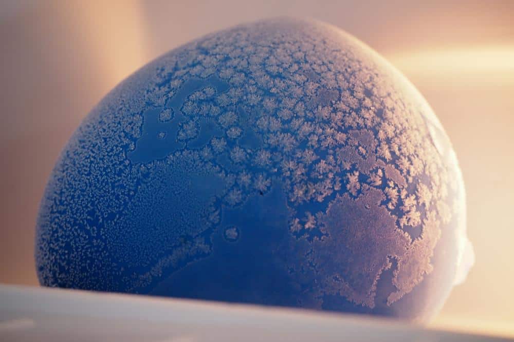 Photo of a Balloon in the Cold
