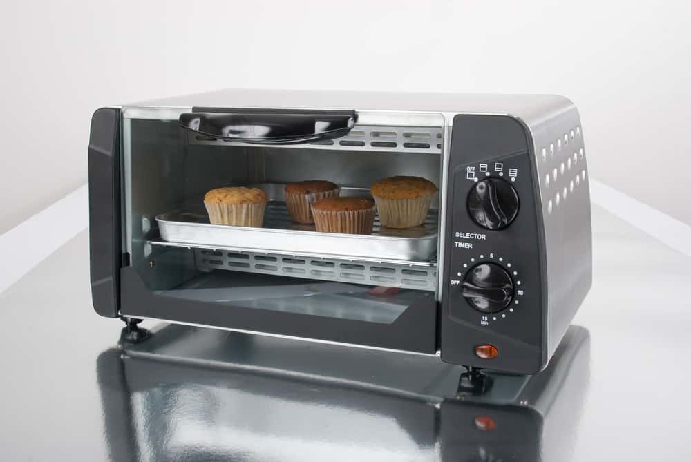 Photo of a standard toaster oven