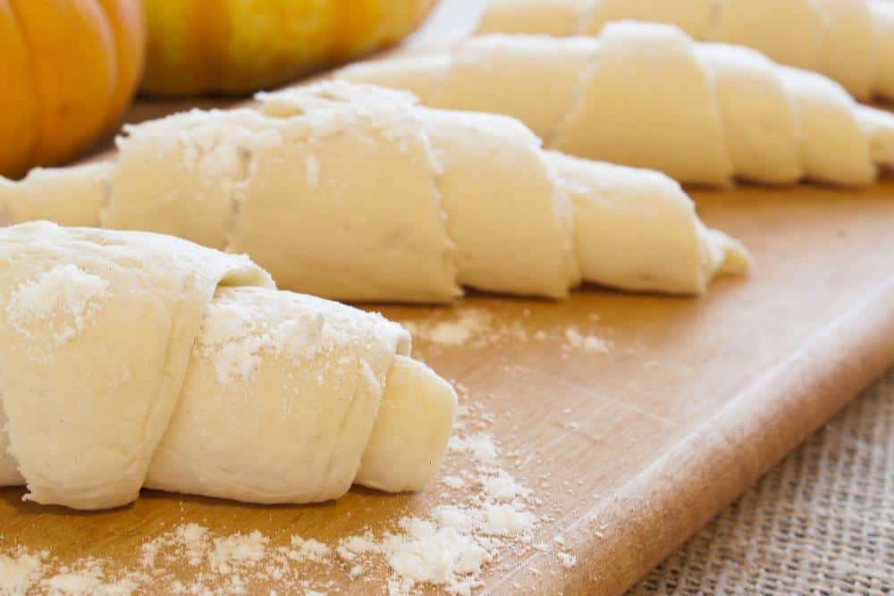 Photo of Raw Crescent Roll Dough