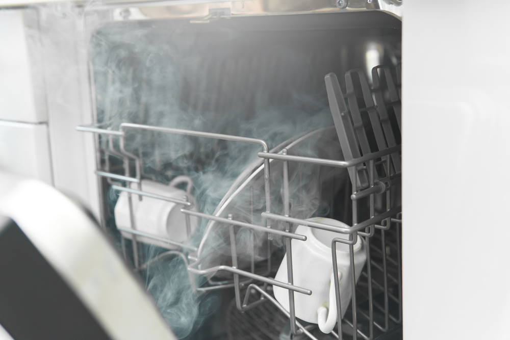 Photo of a dishwasher