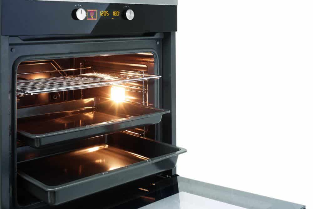 Photo of a preheated oven