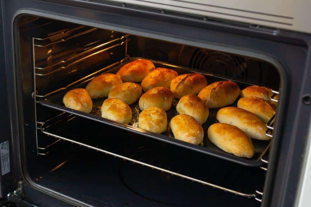 Photo of Bread Rolls in the Oven