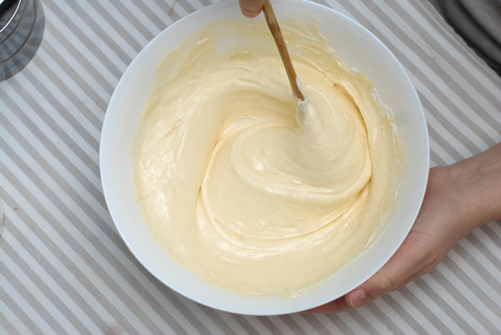 Photo of Waffle Batter in a Bowl