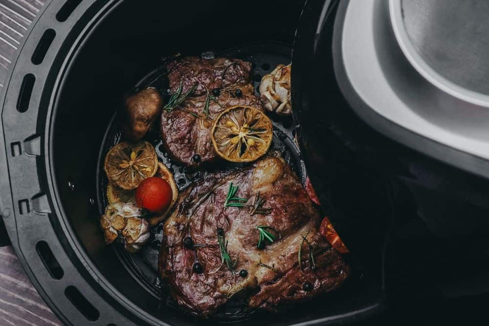 Photo of Steak in an Air Fryer