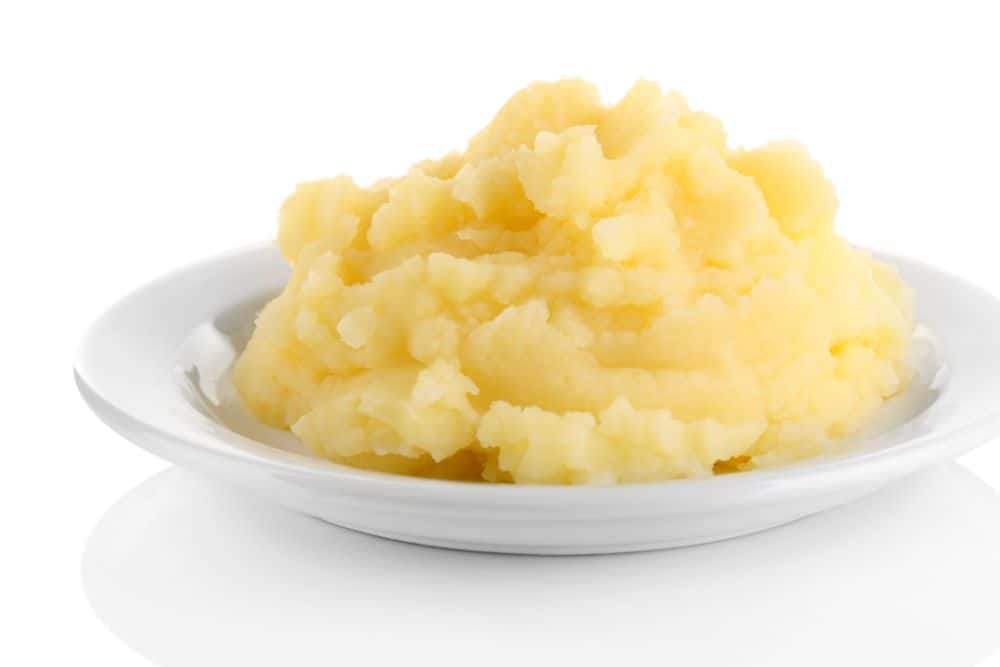 Photo of Mashed Potatoes on a Plate