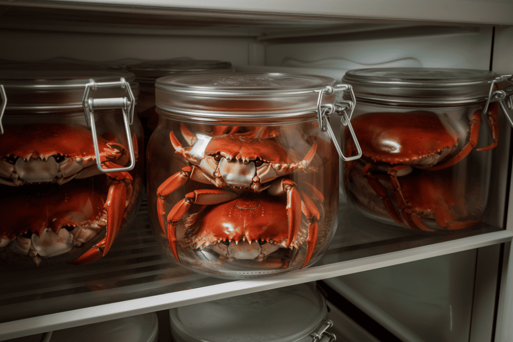 Crabs, refrigerated.